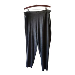 Eileen Fisher Gray Ankle Pants Pull On